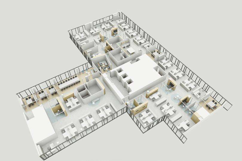 Plan phase de conception amenagement bureaux asteria conseils